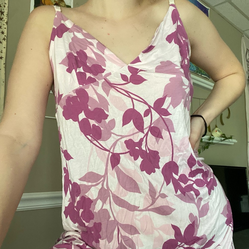Nightgown dress with Pattern